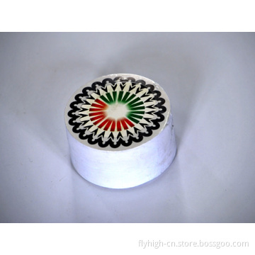 Round Shape Printed Cotton Compressed T-Shirt